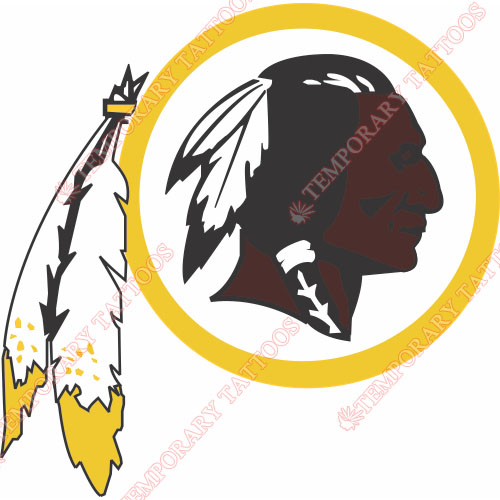 Washington Redskins Customize Temporary Tattoos Stickers NO.844